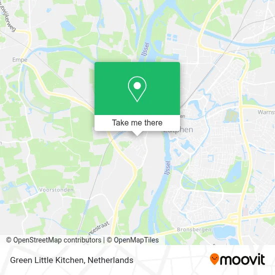 Green Little Kitchen map
