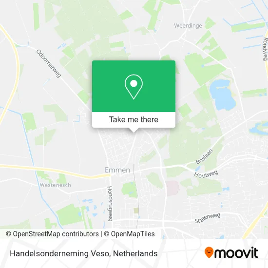 Handelsonderneming Veso map