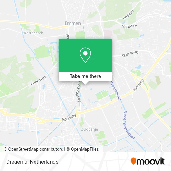 Dregema map