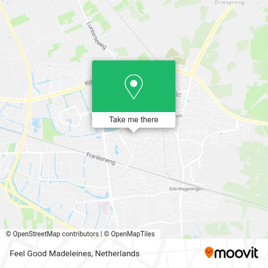 Feel Good Madeleines map