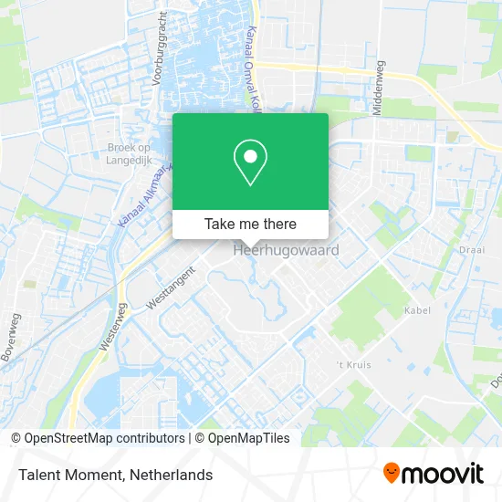 Talent Moment map