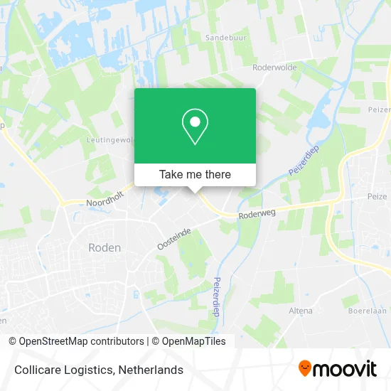 Collicare Logistics Karte