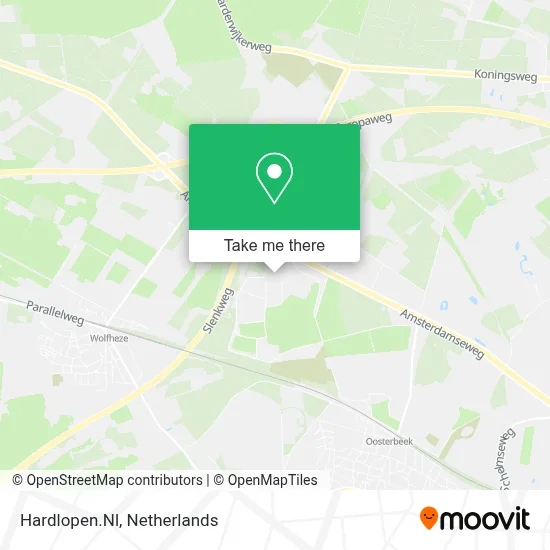 Hardlopen.Nl map