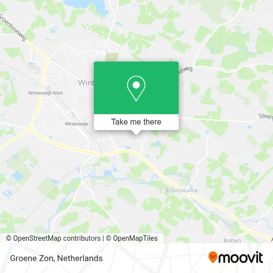 Groene Zon map