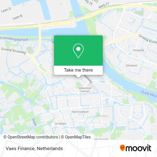 Vaes Finance map