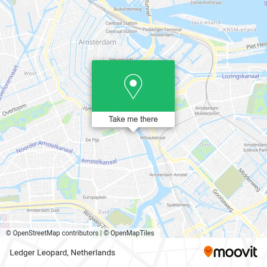 Ledger Leopard map