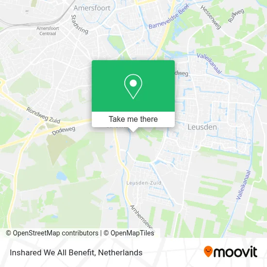 Inshared  We All Benefit map