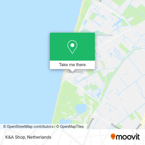 K&A Shop map