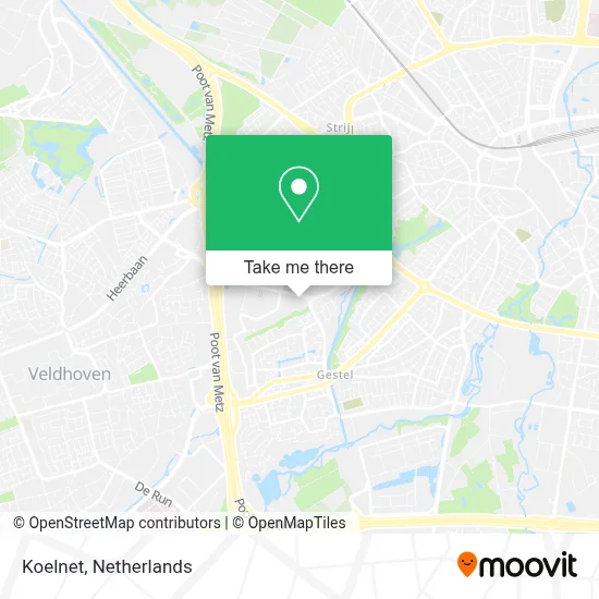 Koelnet map