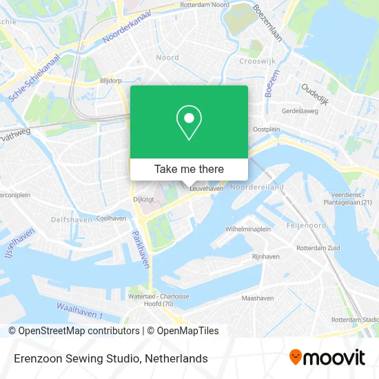 Erenzoon Sewing Studio map