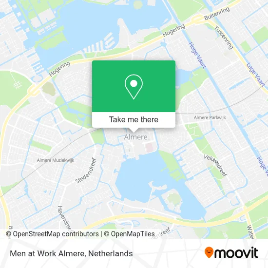 Men at Work Almere map