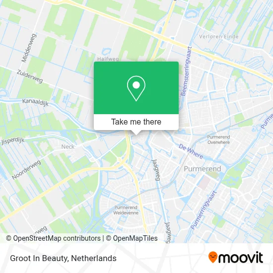 Groot In Beauty map