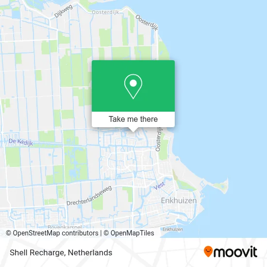 Shell Recharge map
