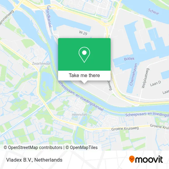 Vladex B.V. map
