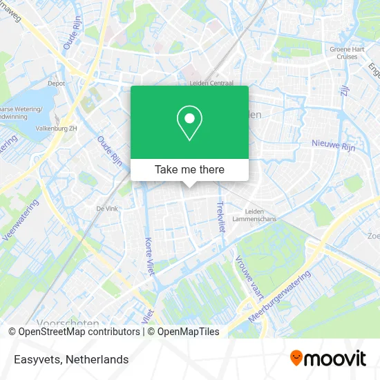 Easyvets map