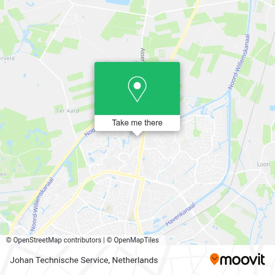 Johan Technische Service map