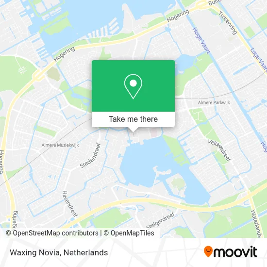 Waxing Novia map