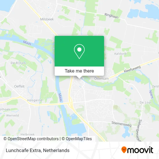 Lunchcafe Extra map