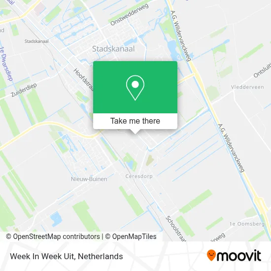 Week In Week Uit Karte