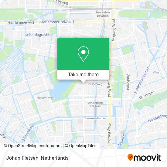 Johan Fietsen map