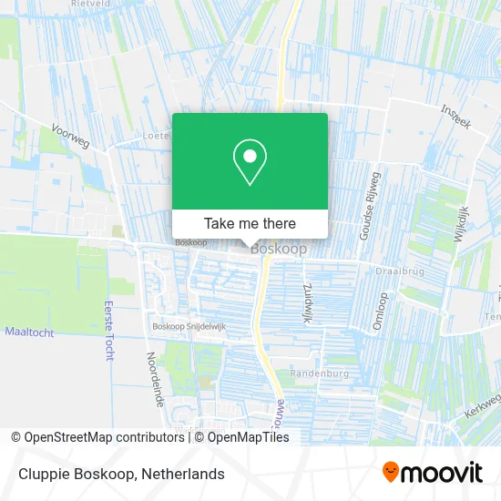 Cluppie Boskoop map
