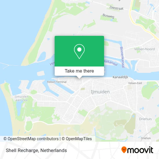 Shell Recharge map
