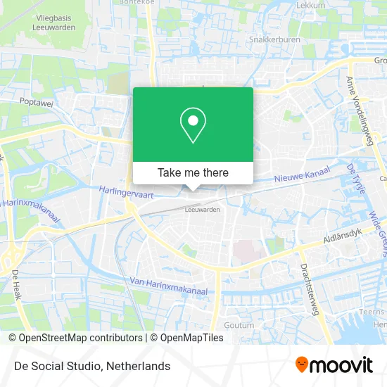 De Social Studio map