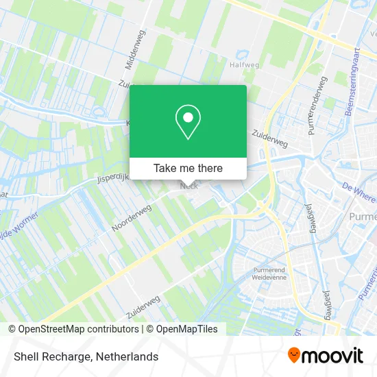 Shell Recharge map
