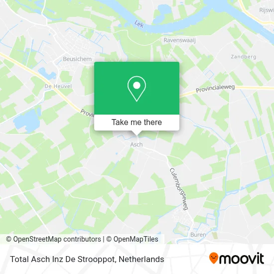 Total Asch Inz De Strooppot map