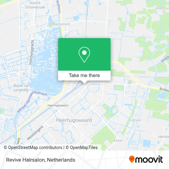 Revive Hairsalon map