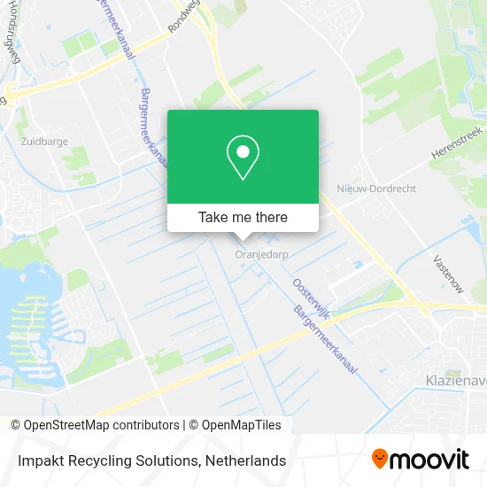 Impakt Recycling Solutions map