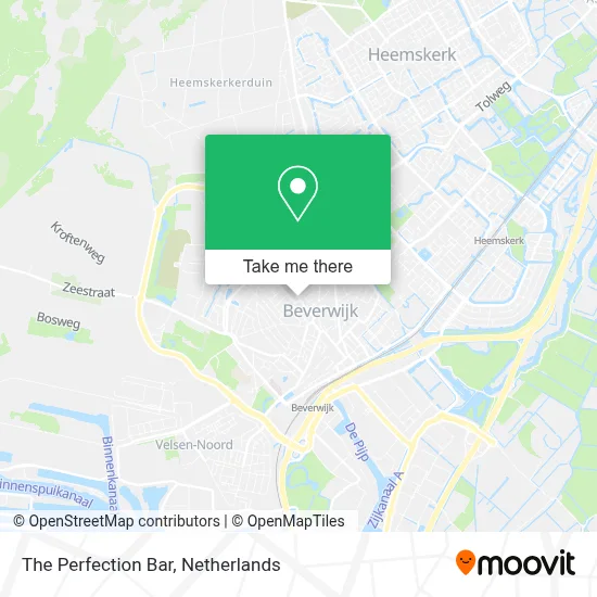 The Perfection Bar map