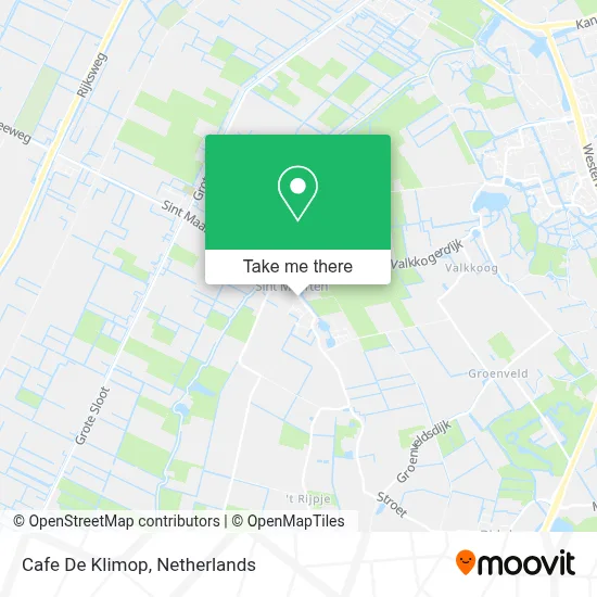 Cafe De Klimop map