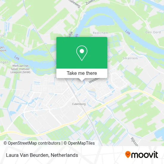 Laura Van Beurden map