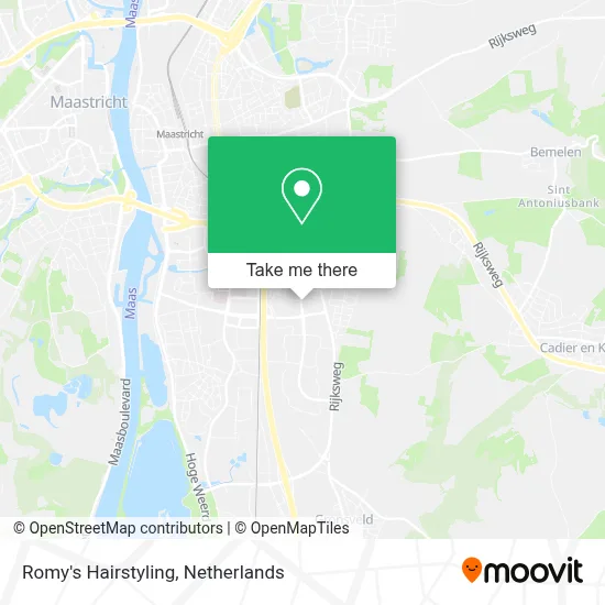 Romy's Hairstyling map
