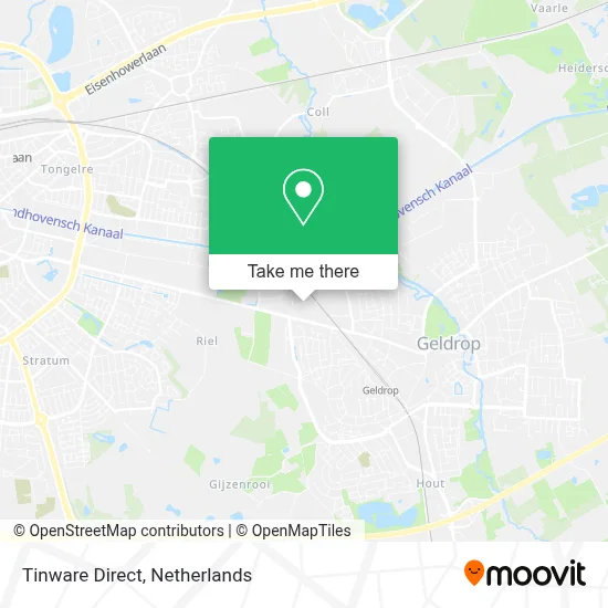 Tinware Direct map