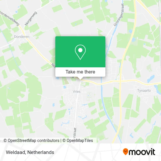 Weldaad map