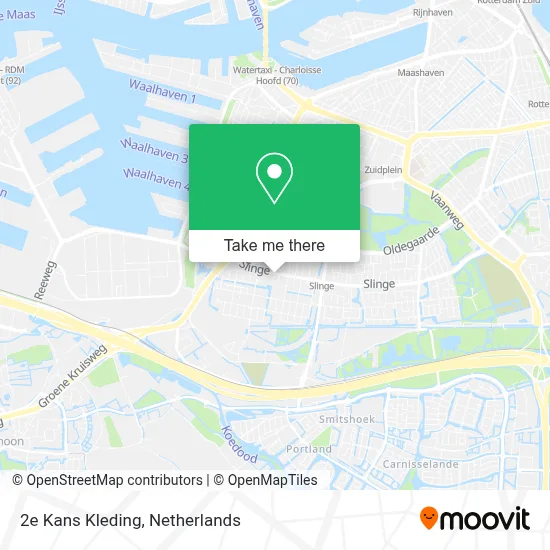 2e Kans Kleding map