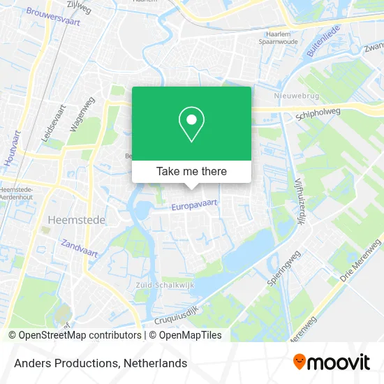 Anders Productions map