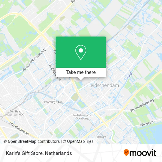 Karin's Gift Store map