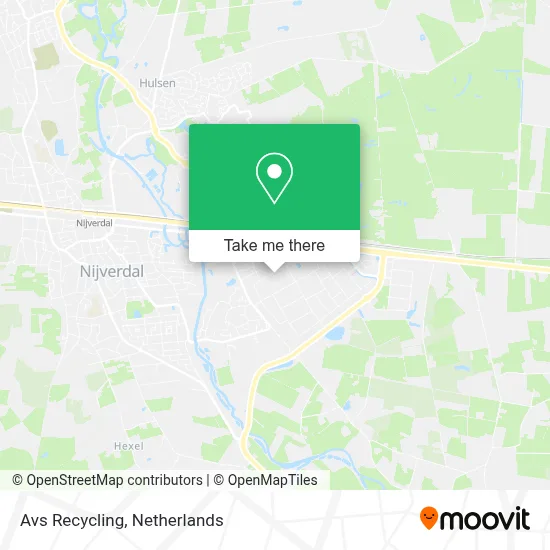 Avs Recycling map