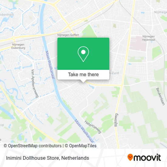 Inimini Dollhouse Store map