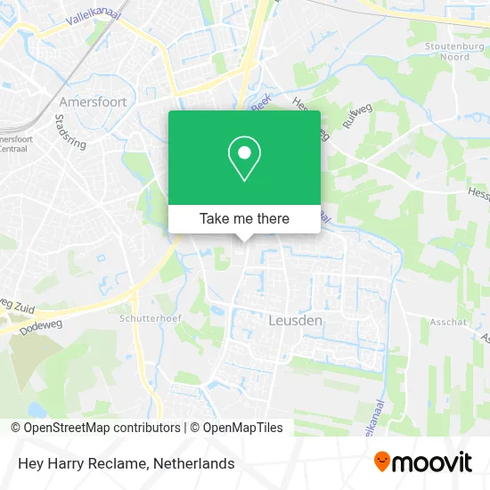 Hey Harry Reclame map