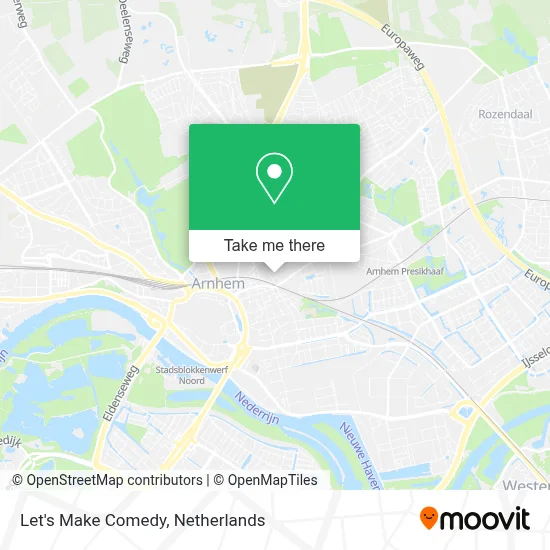 Let's Make Comedy map
