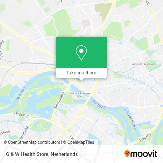 G & W Health Store map