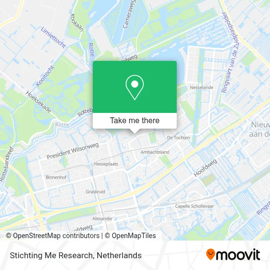 Stichting Me Research map
