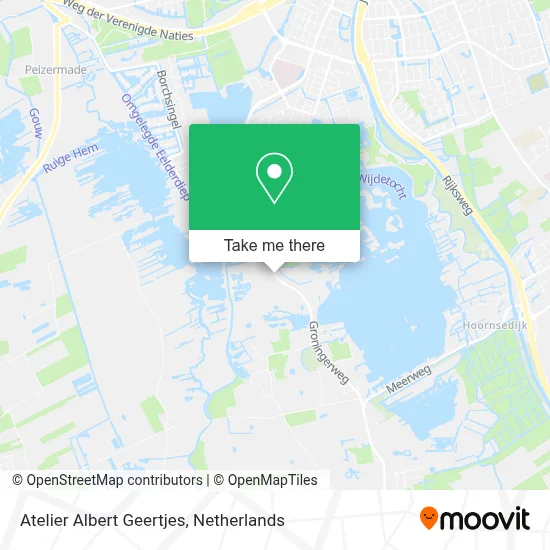 Atelier Albert Geertjes map