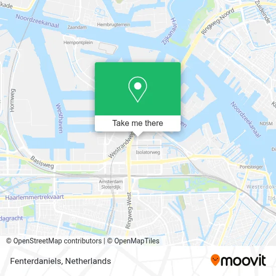 Fenterdaniels map