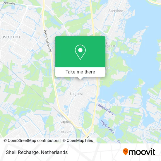 Shell Recharge map