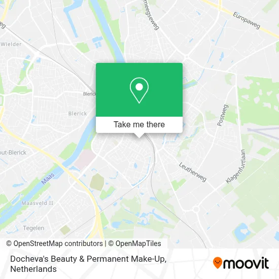 Docheva's Beauty & Permanent Make-Up map